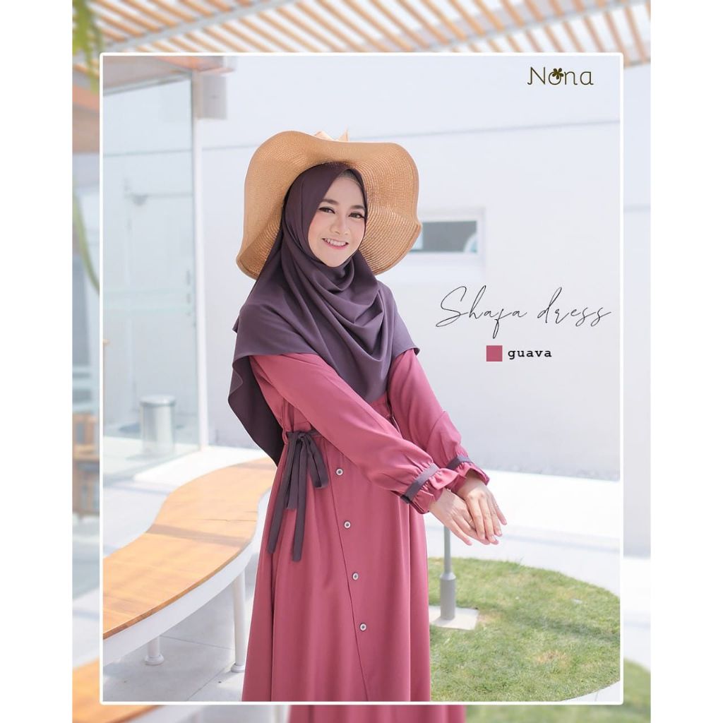 SHAFA DRESS/SHAFA DRESS BY NONA BOUTIQUE/DRESS DEWASA