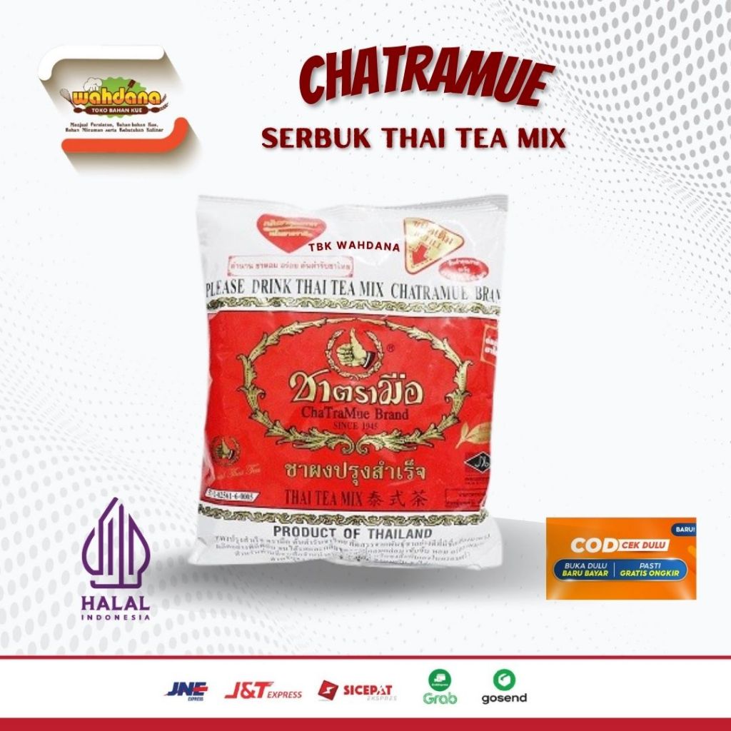 

Serbuk Thai Tea Mix ChaTraMue 400g