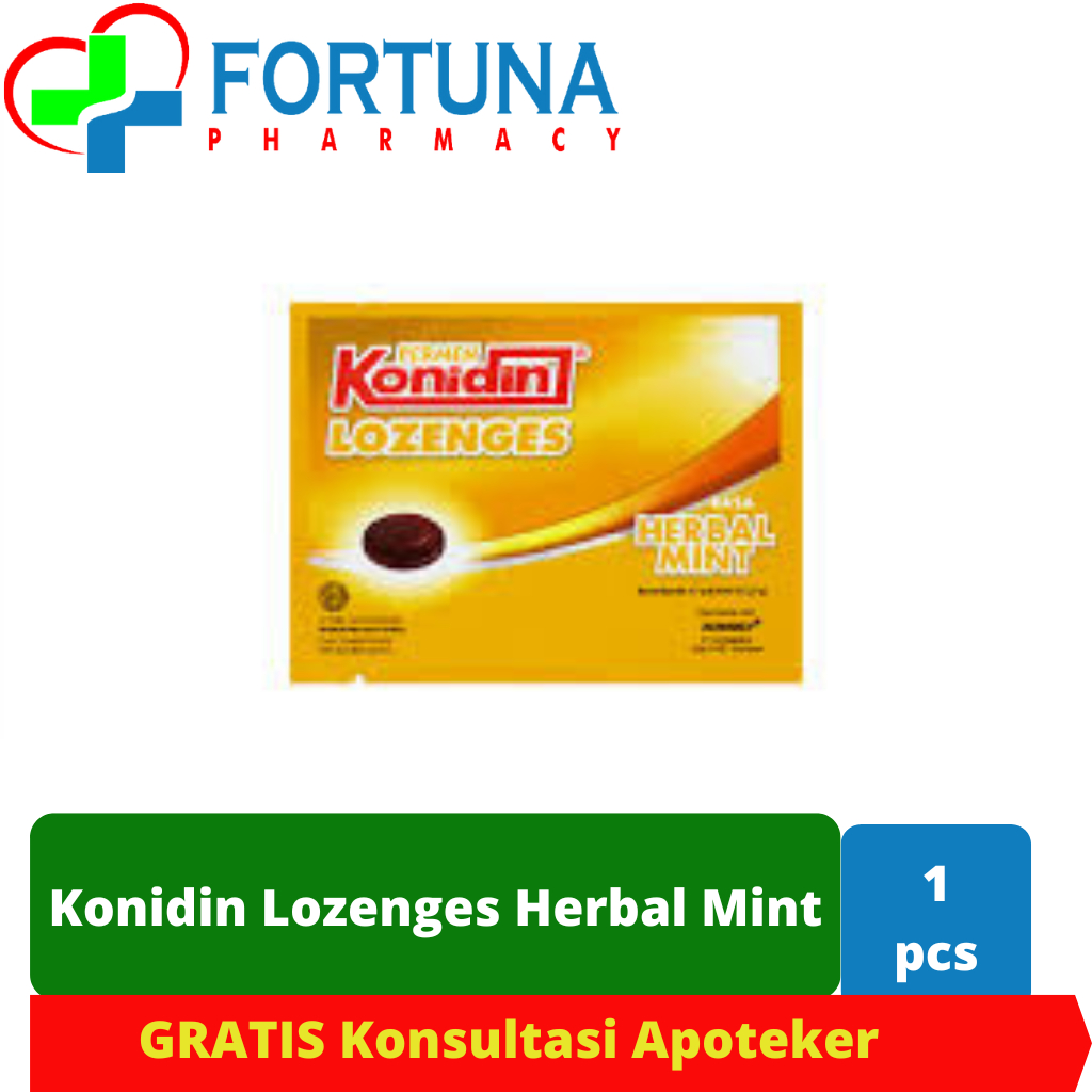 

Konidin Lozenges Herbal Mint