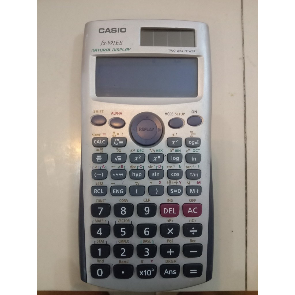 

Casio FX-991es Plus Calkulator Scientific Ilmiah PLUS Original