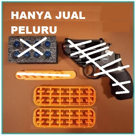 HANYA JUAL PELURU NERF SHOT / MAINAN ANAK / BUSA TEMPEL / UNTUK M416 M249 S557 1911 TERBATAS STOCK