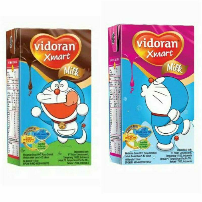 

VIDORAN XMART UHT 110 ML 1 KARTON ISI 40 PCS