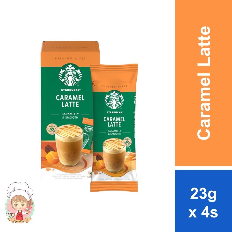 

STARBUCKS Caramel Latte (23g x 4's)