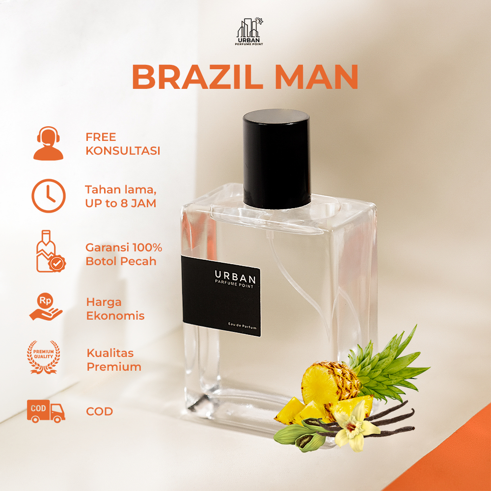 Urban Perfume Point - Inspired by Brazil Man - Parfum Best Seller Cowok