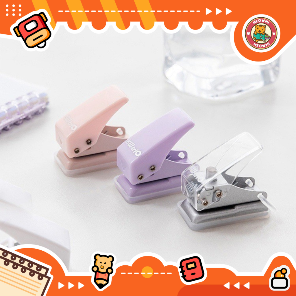 

Pembolong Kertas Mini 1 Lubang Punch Hole Pastel Colour Cute CB0022