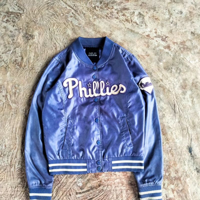 varsity mlb bahan satin