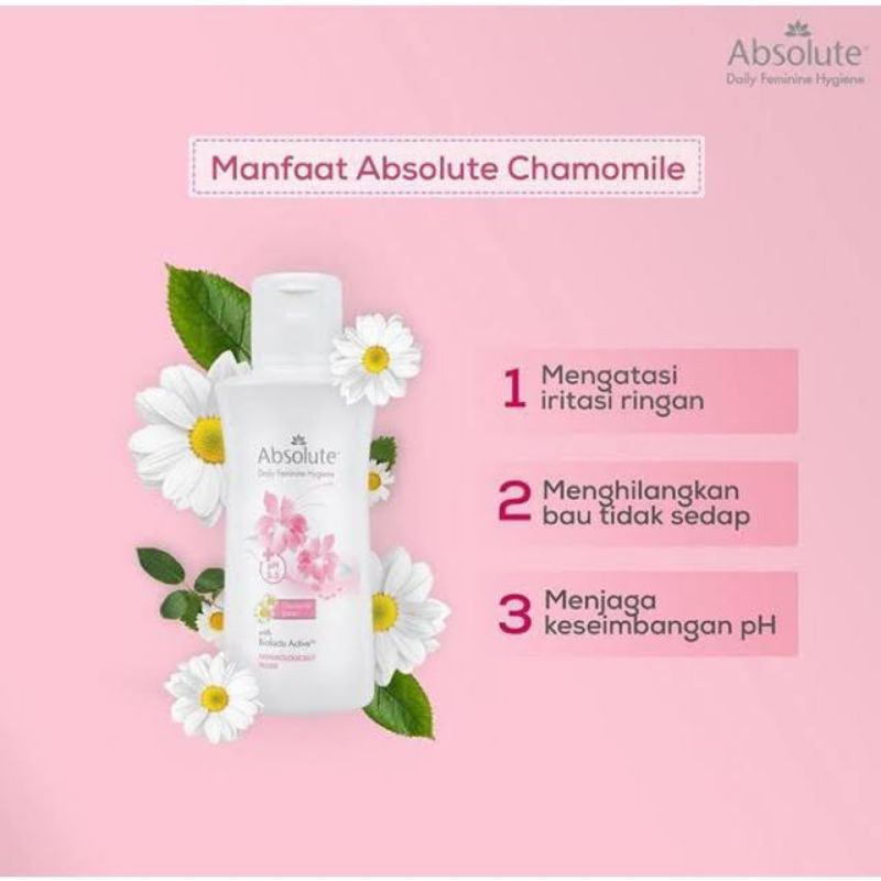 Absolute Chamomile 60ml Pembersih Kewanitaan
