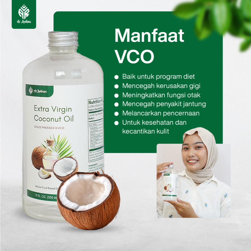 PROMO VCO VIRGIN COCONUT OIL AR-RAIHAN VCO MINYAK KELAPA MURNI VCO MURNI. MINYAK VCO SENTRIFUGAL -