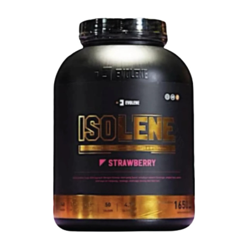PROMO TERMURAH ECER 1 Shaset Rasa STRAWBERRY& COKELAT isolene Evolene 1 Serving - Suplemen Fitness -