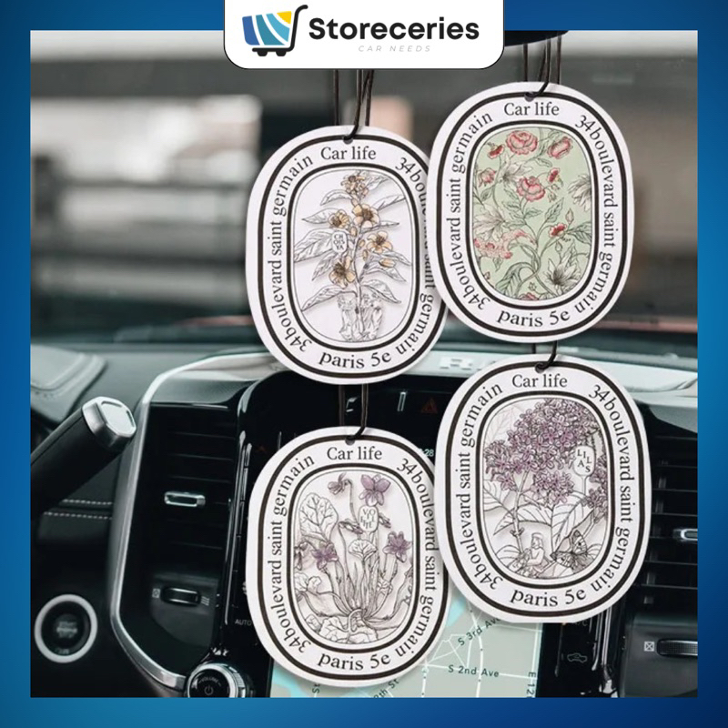 [STORECERIES] - Dyptique Pengharum Parfum Mobil Kendaraan / Parfum Gantung Mobil / Pengharum Mobil K