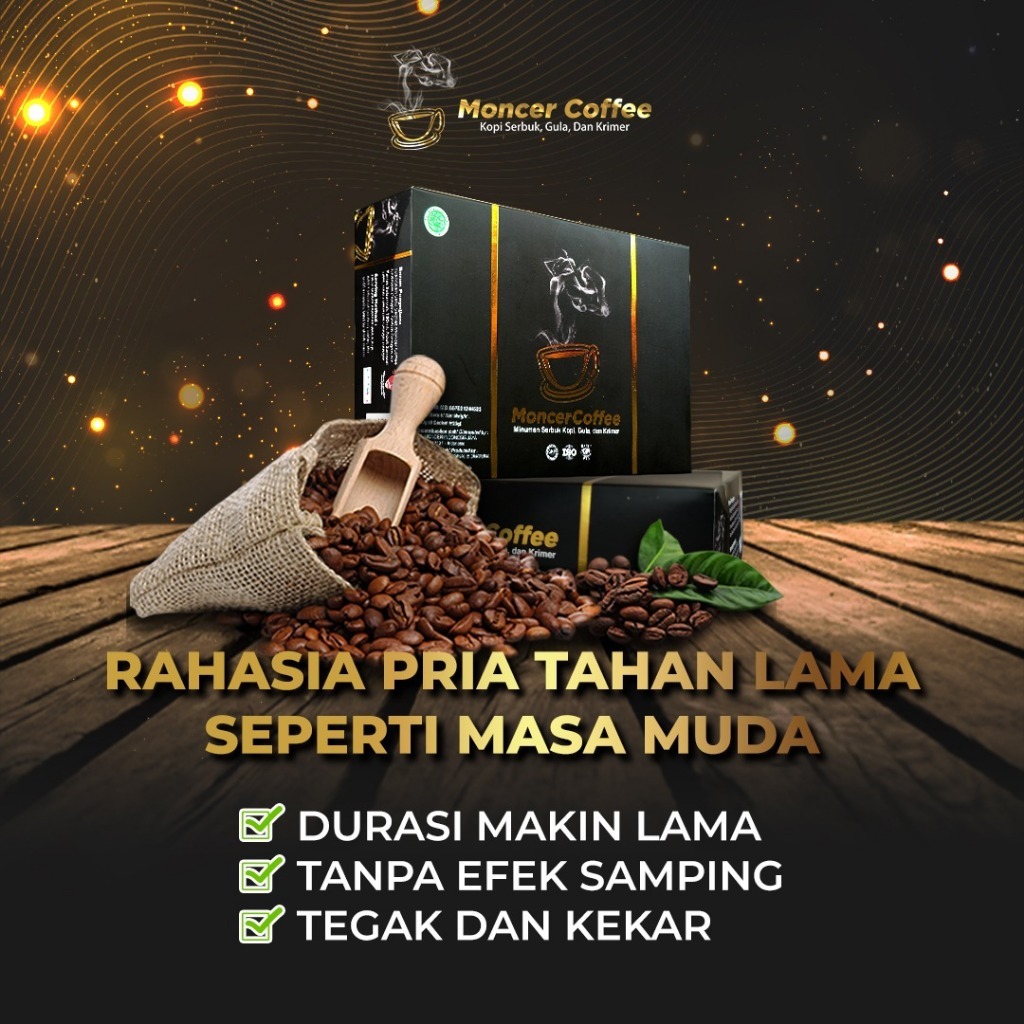 

Monceer Coffee Original | Kopi Stamina Halal BPOM Suplemen Penambah Kesuburan Pria