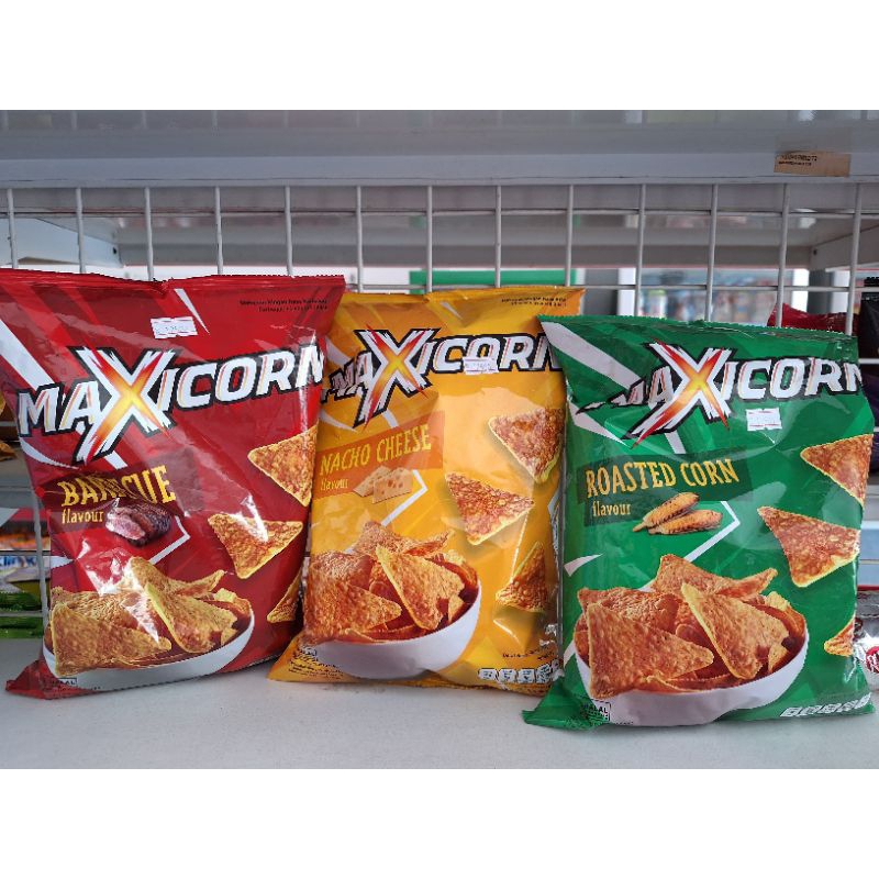 

Maxicorn, Cemilan rasa jagung panggang, Makanan ringan yang