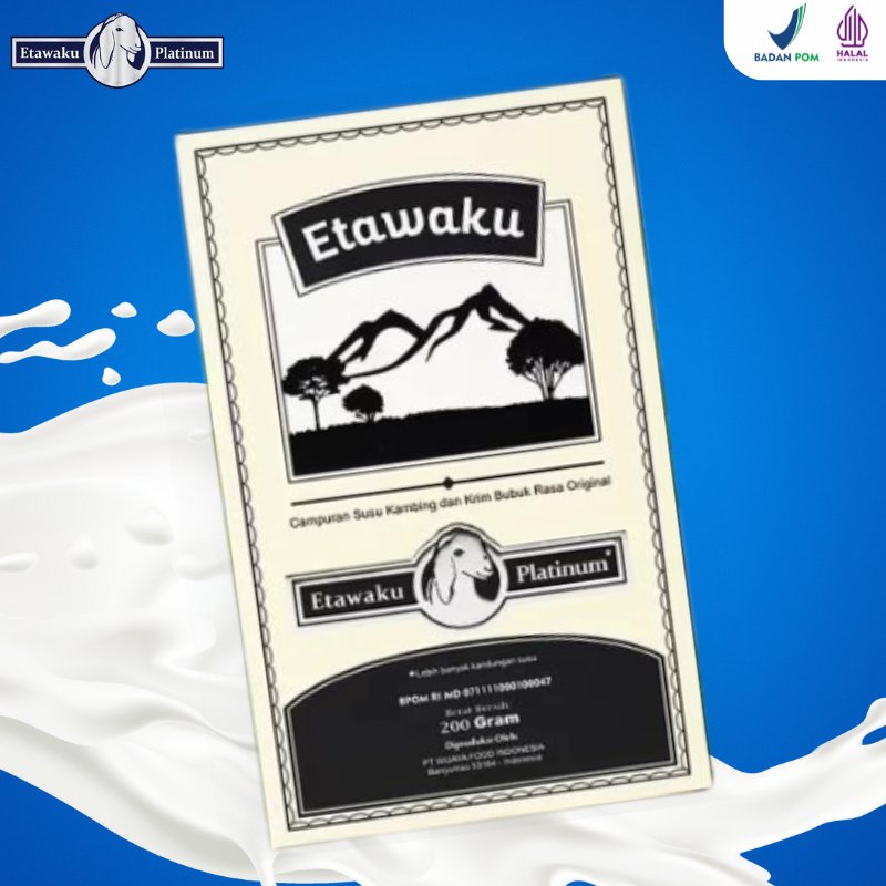

Etawaku Paltinum Susu Kambing Etawa Membantu Mengatasi Kepadatan Tulang Dan Sesak Nafas Halal BPOM