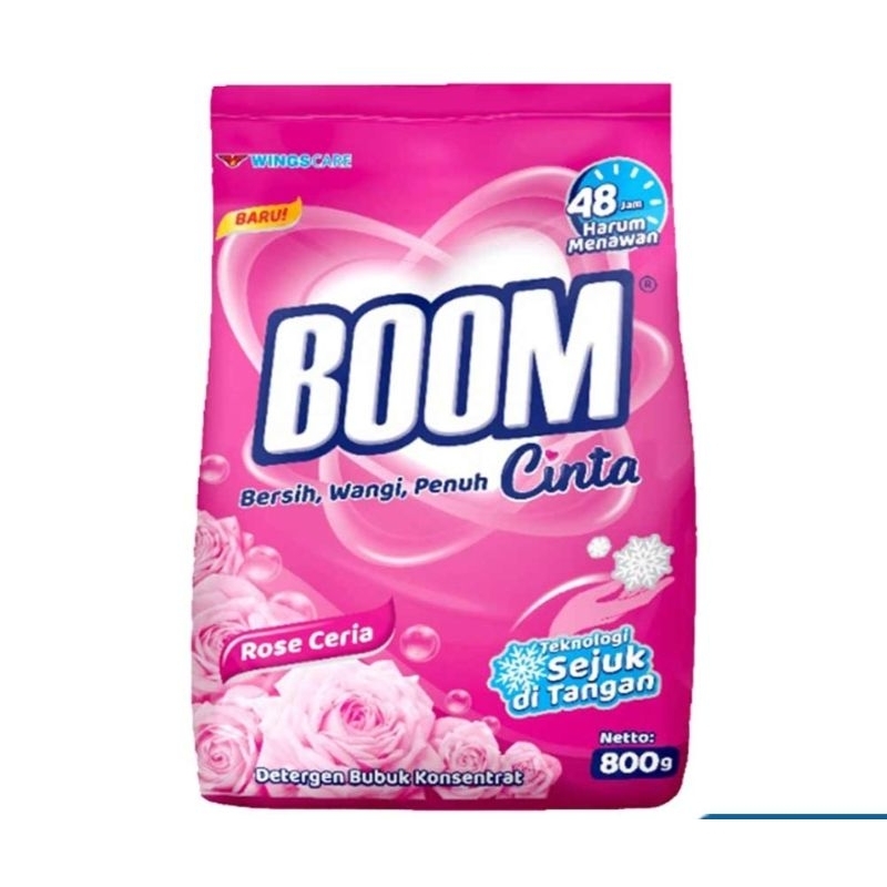 Deterjen Bubuk Boom 770g / Boom Deterjen Bubuk 770g