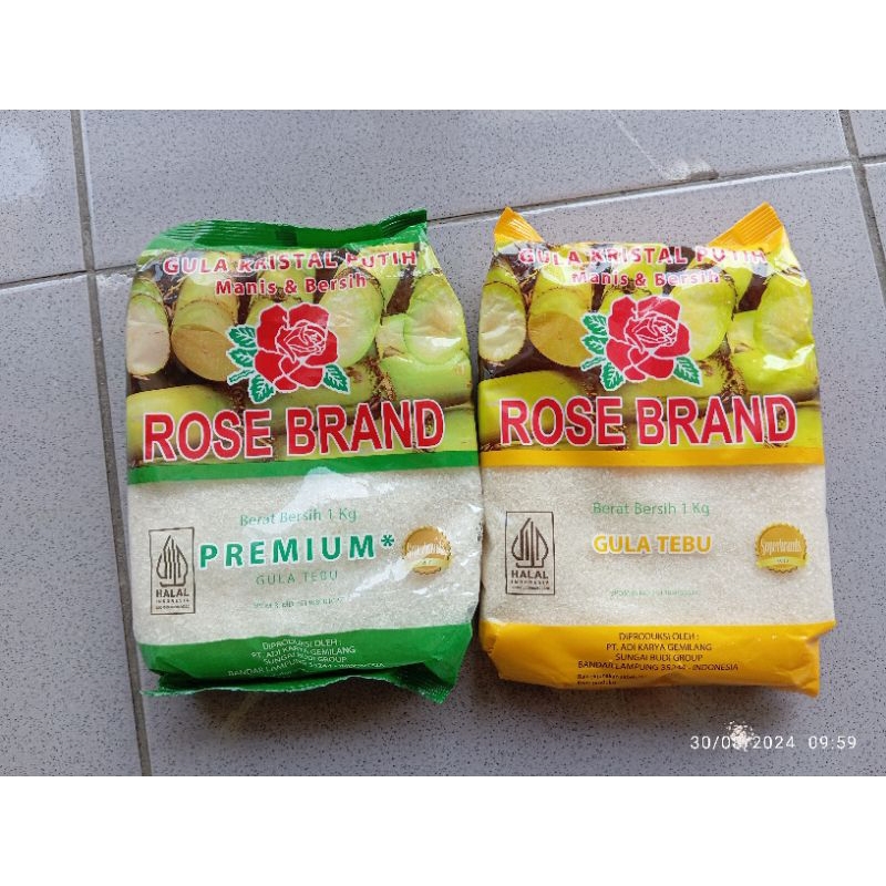 

gula pasir rose brand 1 kg RANDOM