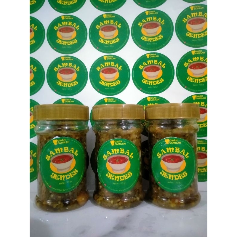 

SAMBAL JENDES varian sambal ijo cumi asin