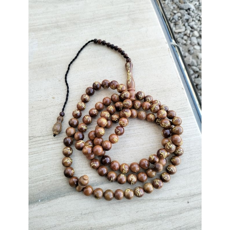 tasbih kaokah ukir Asmaul Husna