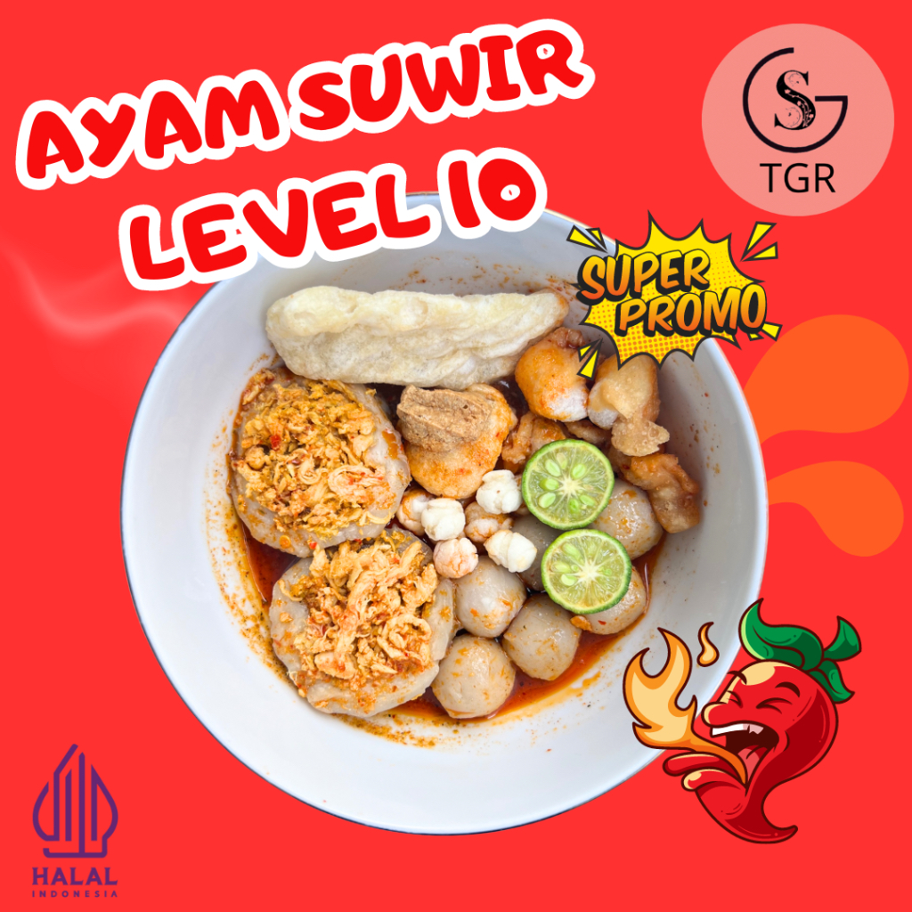 

1 PCS BASO ACI AYAM SUWIR PEDAS GUDANGSNACKTGR HOTPOT INSTAN Food Kaldu Cuangki