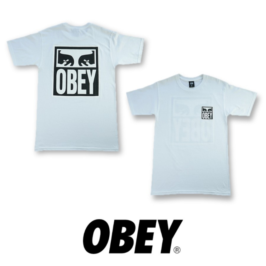 OBEY EYES ICON 2 TEE WHITE - S