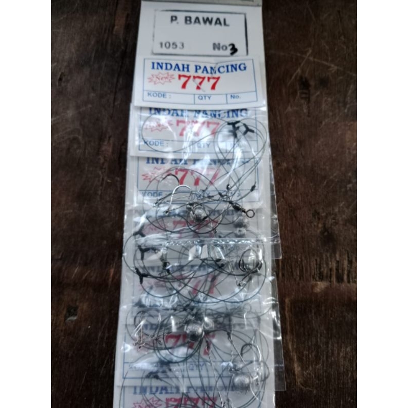 kail ikan bawal tinggal pakai