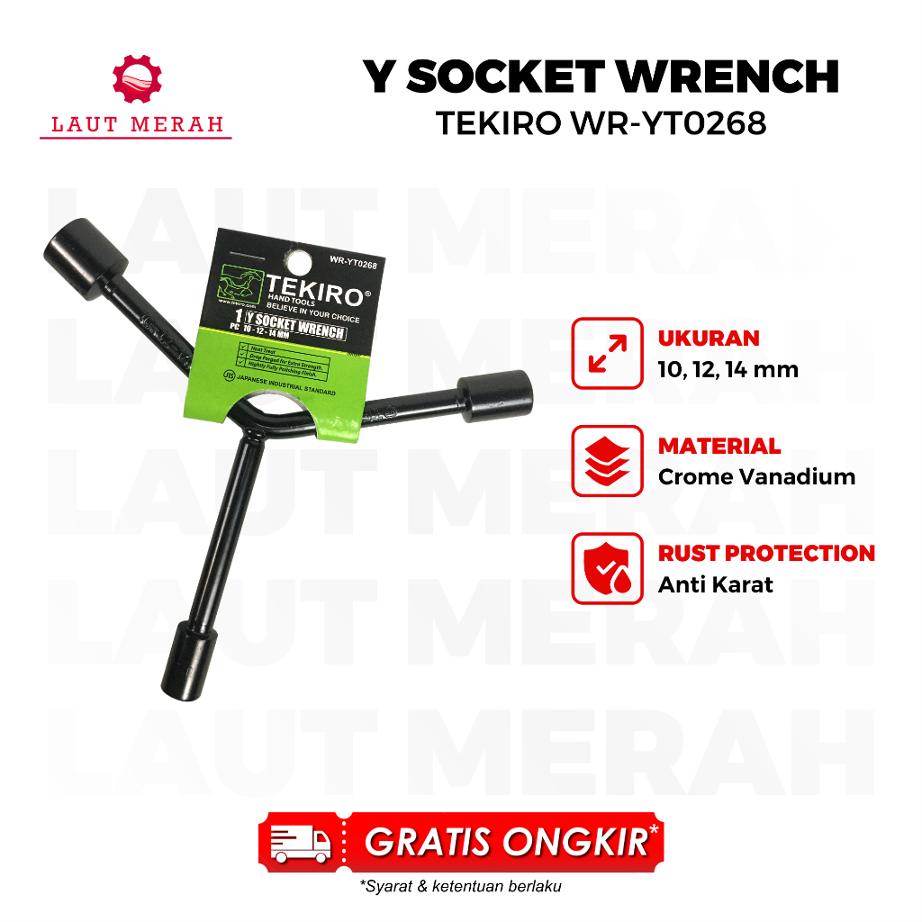 Kunci Sok Y 10-12-14 Tekiro- Kunci Y 10-12-14 - Kunci Sock Y Tekiro