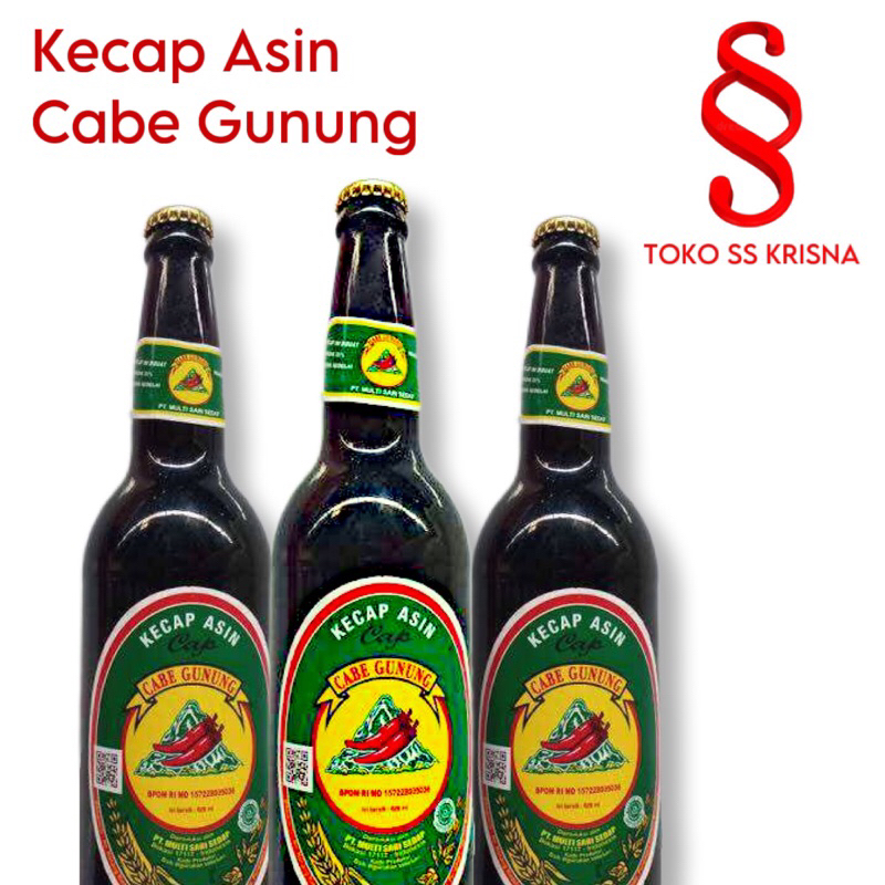 

KECAP ASIN CABE GUNUNG