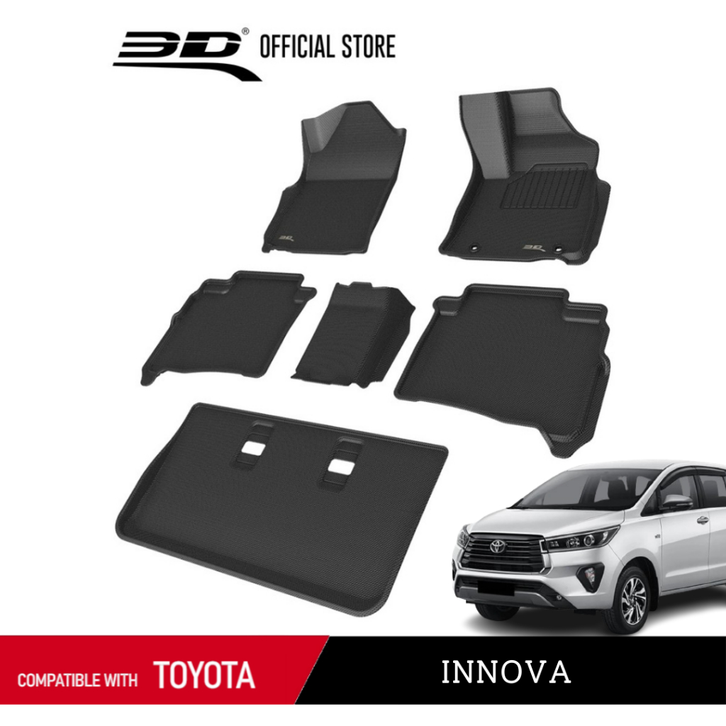 Karpet Mobil 3D Mats Maxpider Toyota Innova Reborn