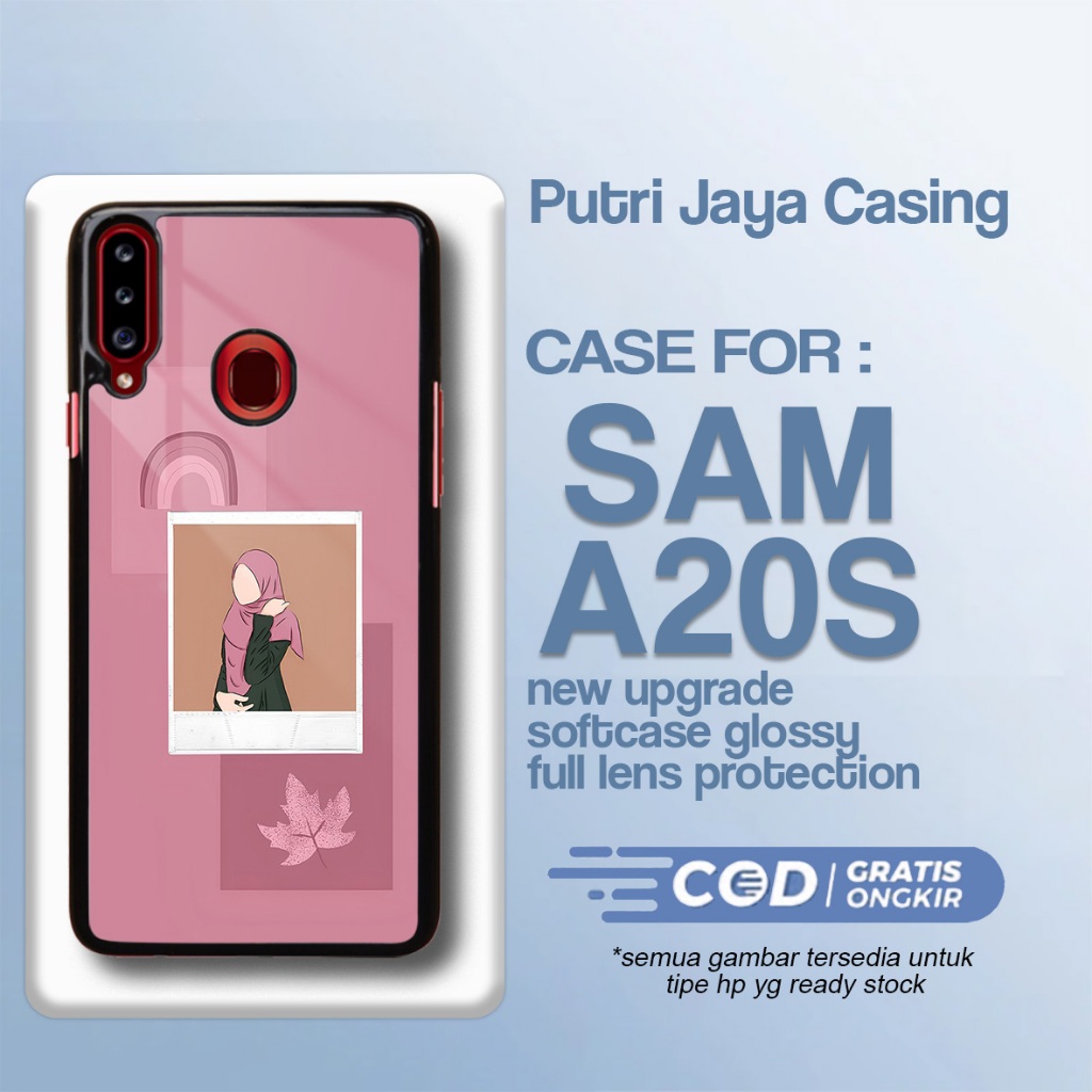 Case Samsung A20S Hijab Terlaris Hardcase Softcase Glossy Casing Samsung A20S Termurah Terbaru
