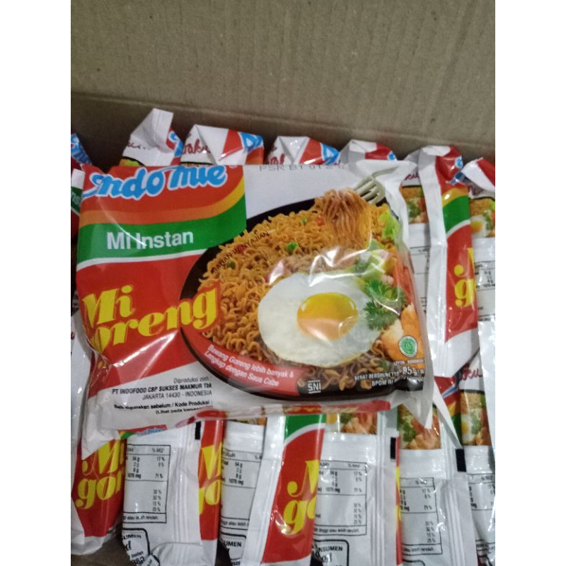 

Indomie goreng 85 gr