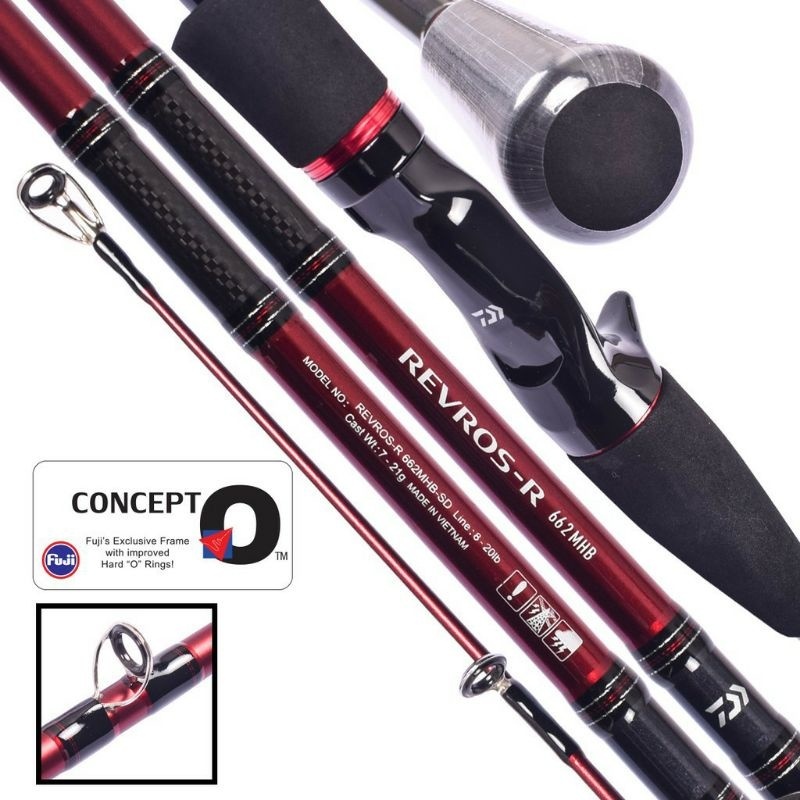 Stick Joran Baitcasting DAIWA REVROS-R 18 | Joran BC DAIWA REVROS-R 18