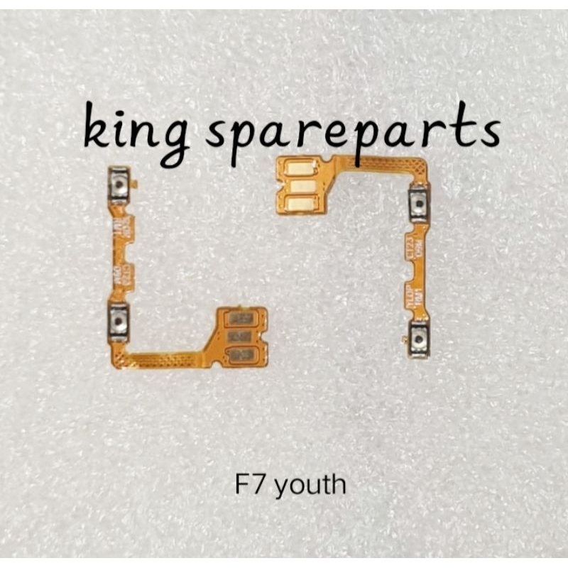 FLEXIBEL FLEKSIBEL OPPO F7 YOUTH VOL VOLUME ORIGINAL