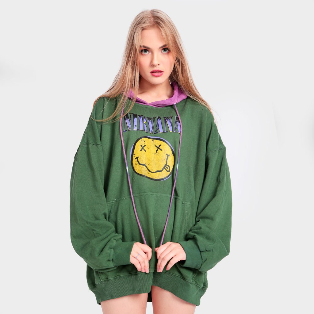HOODIE BAND / NIRVANA / SMILE
