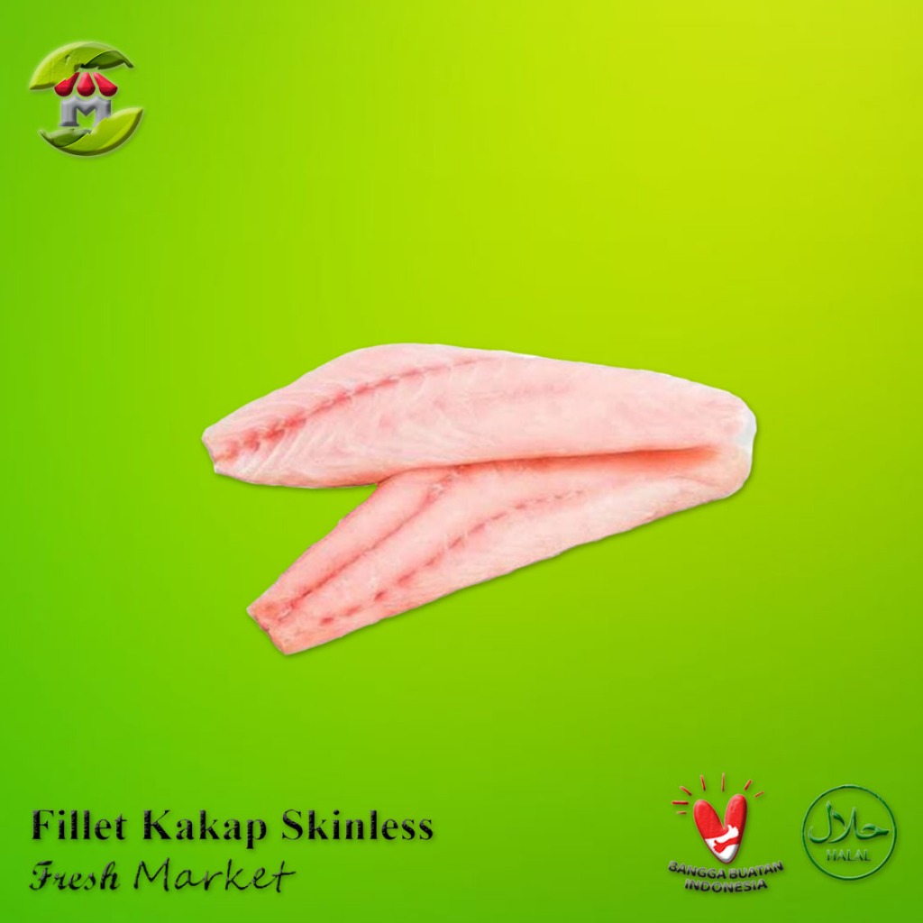

[JAKPUS] Fillet Kakap Putih Tanpa Kulit Pack 450gr - 500gr