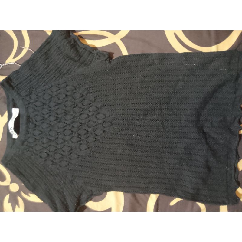 kaos rajut preloved zara