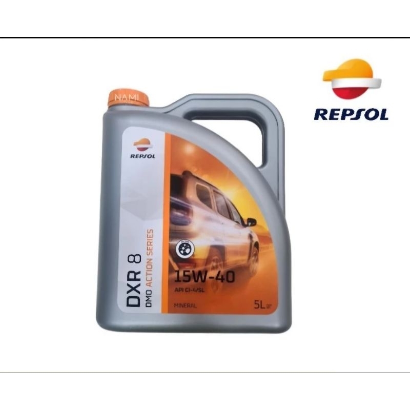 [Oli Mobil] Oli Mobil Merk Repsol DXR-8 15W-40 5 Liter