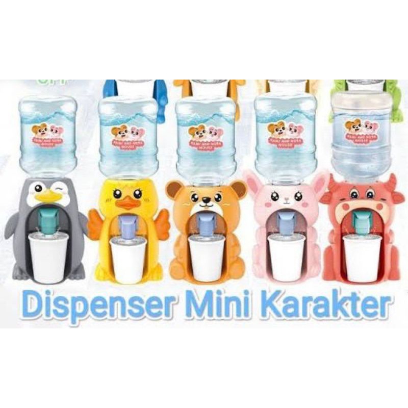 murah dispenser galon mini/ mainan galon mini anak anak/ dispenser air galon mini portabel anak air 