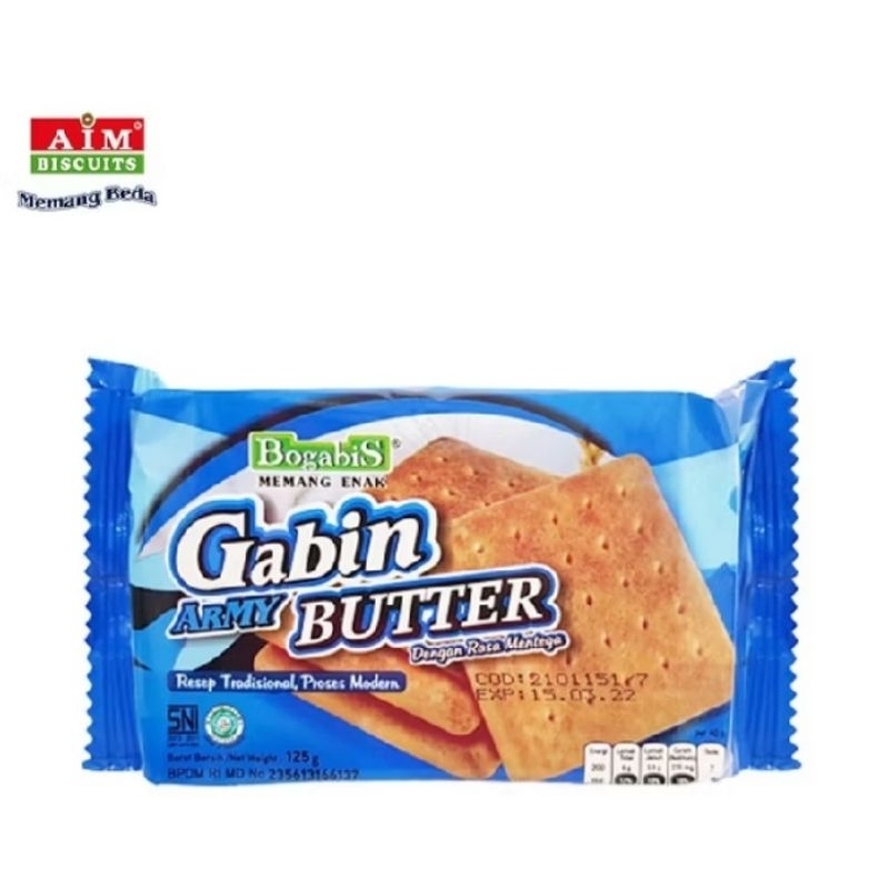 

GABIN ARMY BUTTER GABIN ARMI BUTTER 125 GRAM