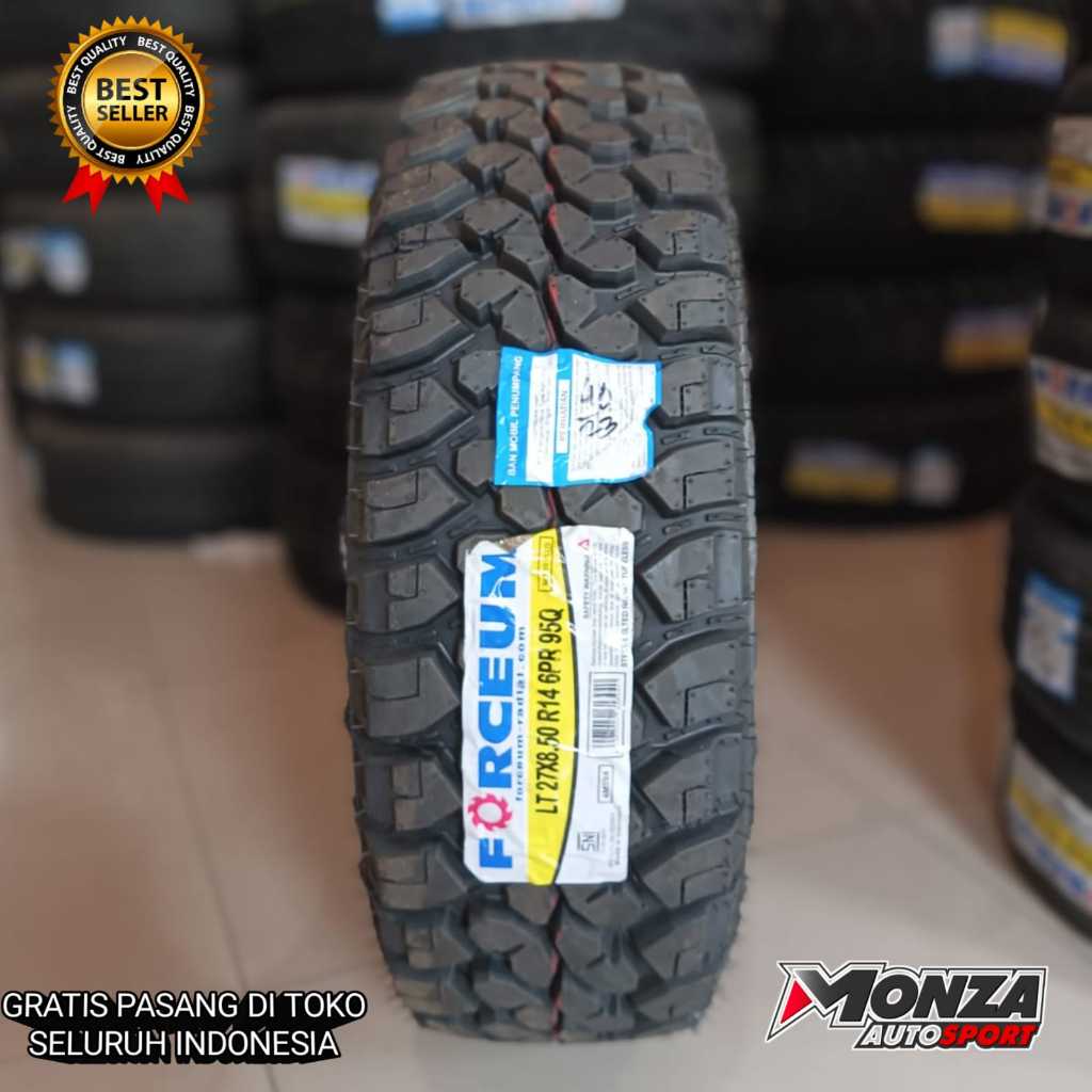 Ban mobil ring14 ukuran 27 8,5 R14 merk Forceum M/T 08 Plus ban mobil offroad
