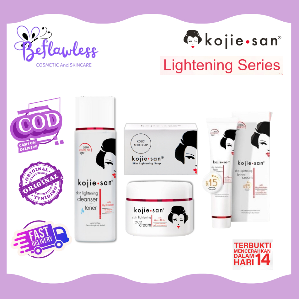 PAKET KOJIE SAN LIGHTENING SERIES WAJAH ORIGINAL