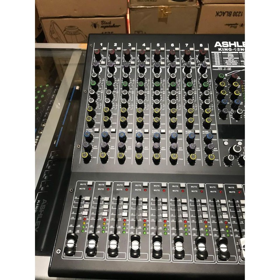 Mixer Audio Ashley King16 King 16 Note Original 16 Chanel Plus Compres