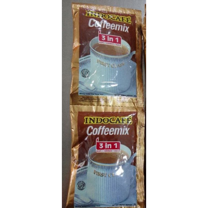 

Indocafe coffemix 1 renceng isi 10pcs