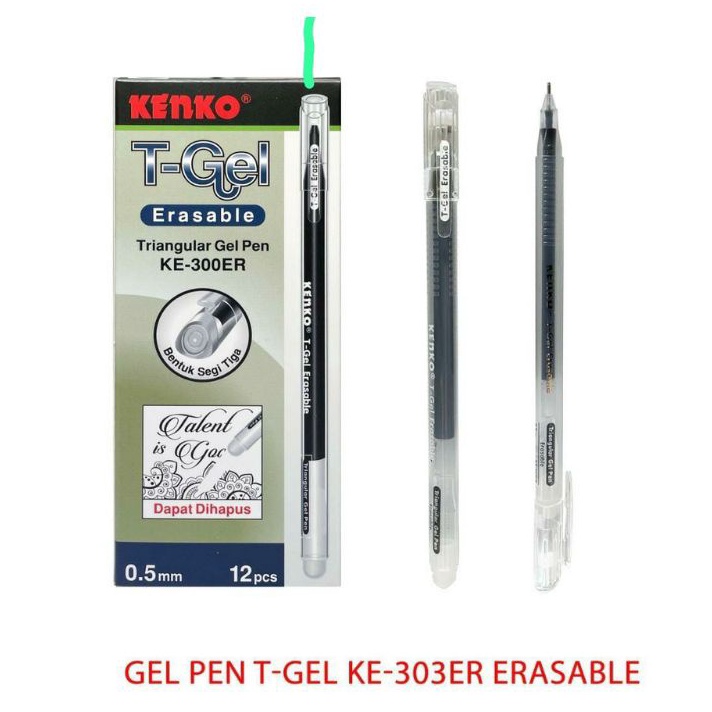 

CUCIGUDANG Pulpen Hapus Kenko Ke33ER TGEL 1pak12pcs