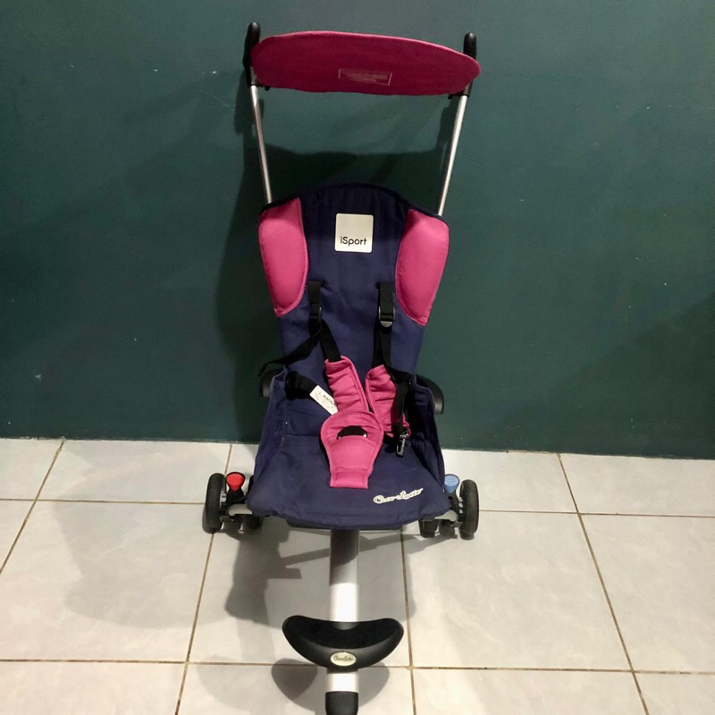 Stroller Cocolatte Isport Warna Pink Ungu Lengkap Tas