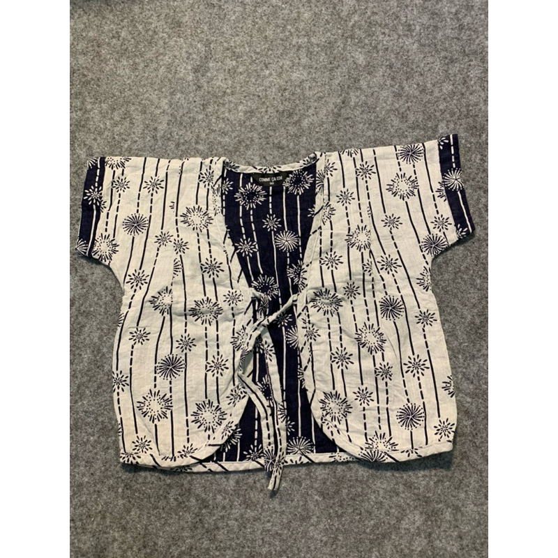 4-7 (Y) Atasan Cardigan Outer Batik Comme Ca Ism Anak Perempuan
