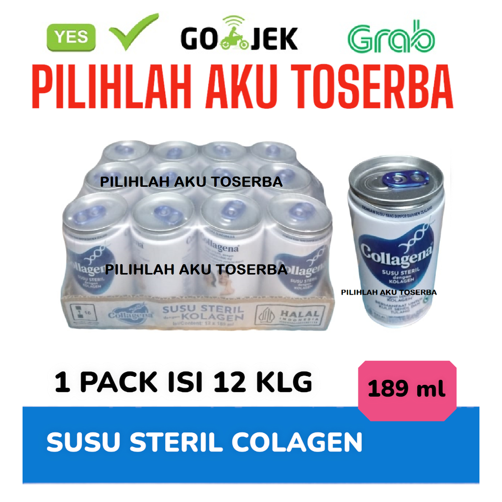 

COLLAGENA Susu Steril KOLAGEN - ( 1 PACK ISI 12 )