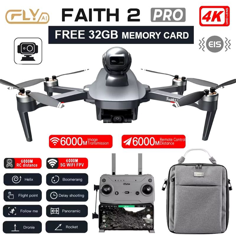 c-fly cply paith 2 pro GPS 6 K drone gimbal 3axis
