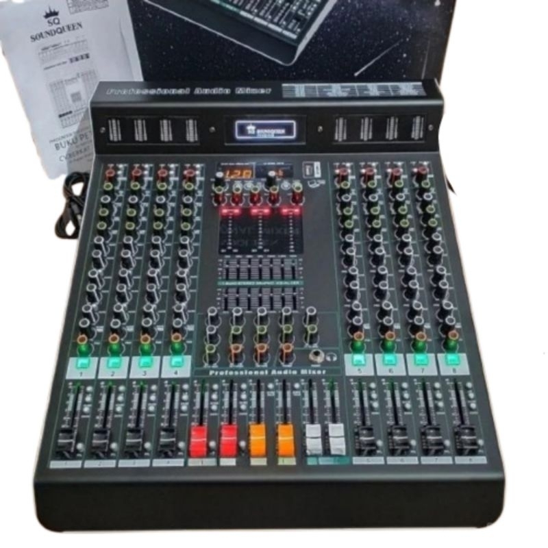 Mixer 8Ch Soundqueen Phoenix8 / Soundqueen  Phoenix 8