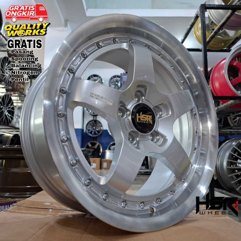 Velg Mobil New Avanza Veloz Ring 16 Pcd 5x100 Velg Modifikasi Hsr Wheel Bob
