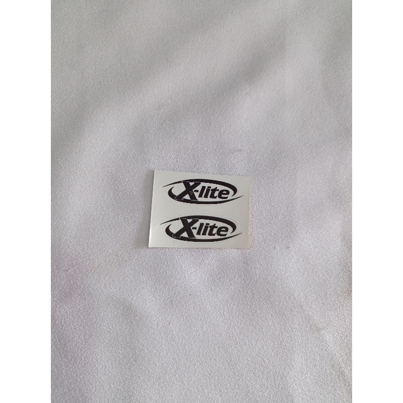 Stiker Logo Visor Helm X Lite