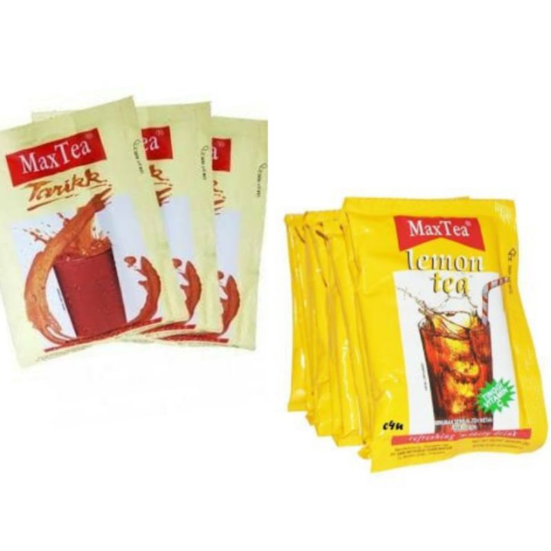 

Maxtea teh tarik / lemon tea isi 5 sachet